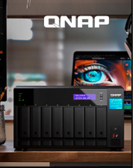 QNAP TVS-hx74T — NAS с портами Thunderbolt™ 4 на базе процессоров Intel® Core™ i5/i7/i9 12-го поколения