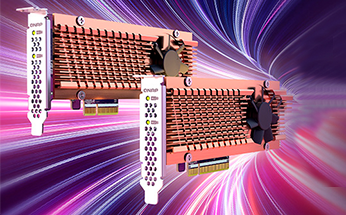 QNAP представляет новые карты расширения QM2 для добавления слотов M.2 NVMe SSD в NAS или ПК.