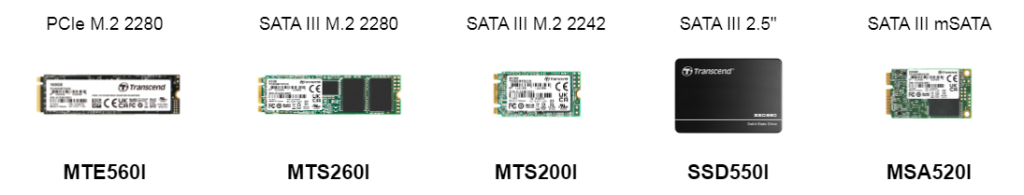 Накопители с использованием технологии Transcend SLC Mode