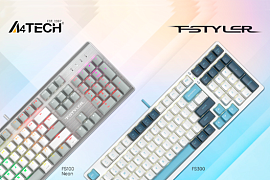 В MIDICT GROUP появились механические клавиатуры FS100 Neon и FS300 от A4Tech